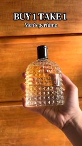 BUY 1 TAKE 2 Brave Man Pour Homme Men’s Body Mist Fragrance 100ml – Fresh Citrus-Woody Scent Light All-Over Spray Daily Use