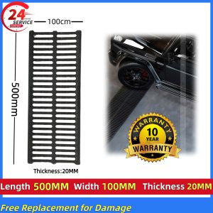 Heavy Duty Resin Drain Cover Steel Reinforced Plastic Trench Sewer Gutter Grates for Driveway