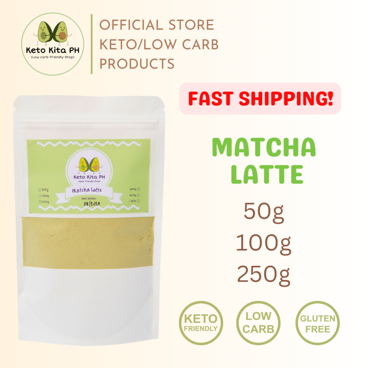 Matcha Latte RETAIL Keto/Low Carb Products Lazada PH