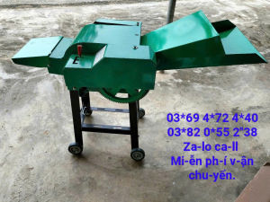NHÀ SẢN XUẤT khung máy băm cỏ lô cuốn năng suất 700kg/h