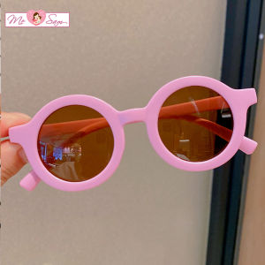 Kính mát gọng tròn chống tia UV nhiều màu phong cách Hàn Quốc cho bé gái bé trai Shop Mẹ Sam