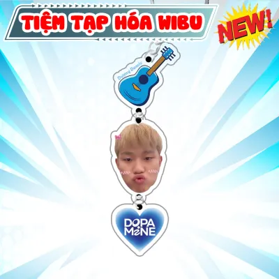 Móc Khoá Keychain Acrylic Dương Domic Charm 3 Mảnh Dopamine Ghita Hình Mặt Cute Anh Trai Say Hi Tiệm Tạp Hóa Wibu ShopĐh