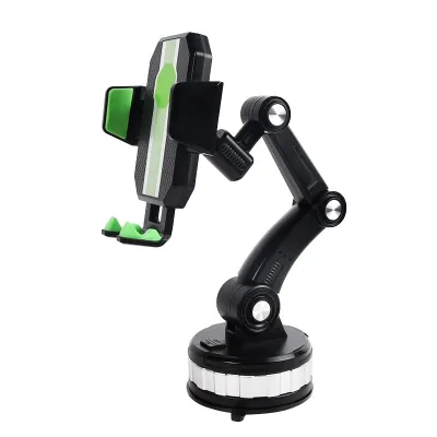 【SKIT SG】Universal 360° Rotating Car Mobile Phone / Tablet Holder Mount with 3 Joint & Strong Washable Suction Cup for Car Dashboard Windscreen Table Adjustable 360 Degree Rotation Cellphone Holder Fit 54mm to 94.9mm Smart Phone