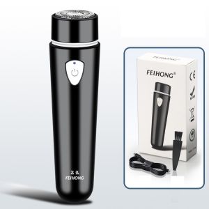 【UPGRADED】Mini Shaver for men Portable Electric Shaver Rechargeable Razor Travel Pocket Shaver Flawless