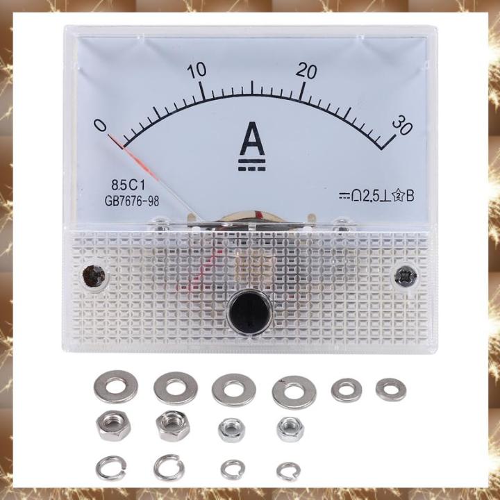 85C1 Analog Current Panel Meter DC 30A AMP Ammeter xc6496 85C1 Analog Current Panel Meter DC 30A AMP Ammeter xc6496