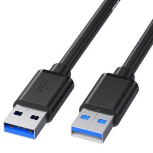 USB3.0 Male to Male Cable USB A to USB A Highly Speed Data Cord for Fast Data Transfer & Charging for Hard Drive Camera