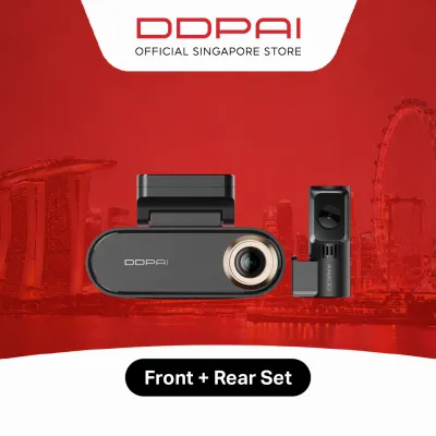 [4K+2K] DDPAI N5 Pro 4K + 2K HDR GPS Front & Rear Super Capacitor Dash Cam with 4G Connectivity & ADAS