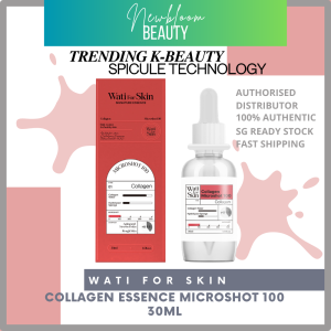 Wati For Skin Microshot100 30ml (Micro Needling in a Bottle) : Collagen| Lifting| Vitamin| Heartleaf| Procica| TeaTree| Hyaluronic Acid| Retinol A| Niacinamide| Propolis| PDRN| Original