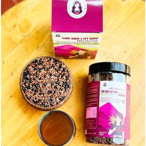 Trà Gạo Lứt Đậu Đen Cô Gái Bhnong Trà Thảo Mộc Ăn Kiêng Giảm Cân Lợi Sữa Giải Độc Cơ Thể 500gr
