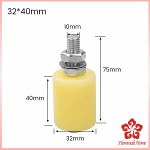 1 ชิ้น ล้อประคอง ไนล่อน ขนาด 32มม. 40มม. ตลับลูกปืน ไนล่อน อะไหล่สำหรับทำประตูรั้ว Slide Gate Guide Roller