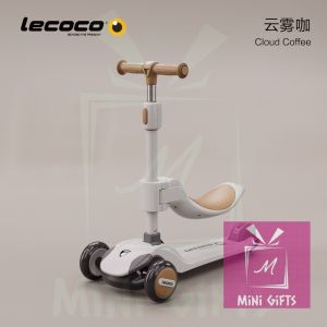 【Mini Gifts】Lecoco 2 in 1 Foldable and Removable Seat Scooter Birthday Gifts