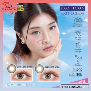 SOFTLENS EXO COLOR NORMAL & MINUS (-0.50 SD -6.00) MADE IN KOREA BIG EYES 14.5MM BY EXOTICON