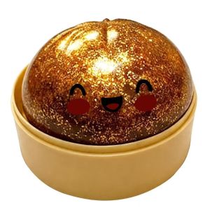 Dumpling-Shaped Dumpling Squishes Giant Rainbow Glittering Bun Sensory Balls Simulated Cute Soft Squishy Toy Adults  Kids