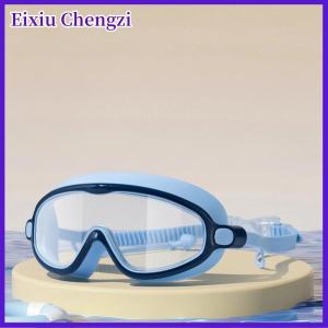 Eixiu Kính bơi trẻ em khung lớn chống sương mù không thấm nước Kính bơi trẻ em nam và nữ nhiều màu để lựa chọn
