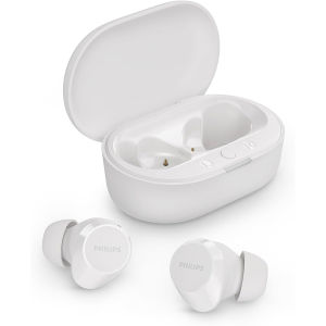 Philips True Wireless Headphones | 18 Hours Play Time | AI Call Mic | Bluetooth 5.3 | TAT1209 | 1 Year Warranty