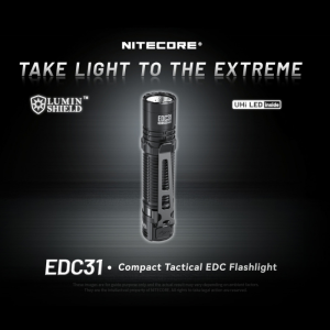 NITECORE EDC31 3500Lumens USB-C Rechargeable EDC Flashlight Bulit-In Battery Gear Law Enforcement Tactical Camping Lighting