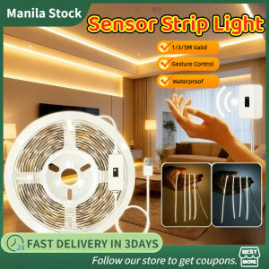 1/3/5M LED Lights Strip USB Powered Gesture Control Dimmable Sensor Night Lights TV Kitchen Under Cabinet Lamp