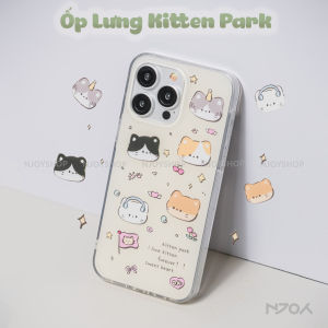 Ốp Lưng In Hình Mèo Dễ Thương Silicon Dẻo Cho Điện Thoại iPhone 11 12 13 14 15 16 17 Pro Max