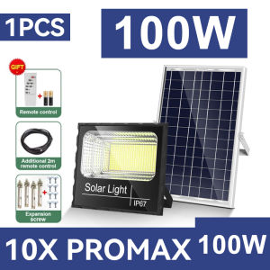solar light with solar panel outdoor waterproof IP68 street lamp 3000w indoor ceiling light automatic sensing
