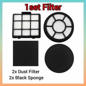 Replacement for Sharp Vacuum Cleaner ECC1819R EC-C1819-R Dust Filter Hepa Filter Sponge Accessories Spare Part
