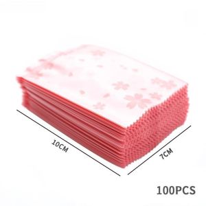 100PCS Machine Sealing Egg Yolk Crisp Snowflake Packaging Bag DIY Cookie Bags