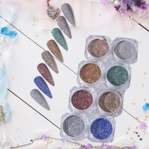 Set 8 Kim Tuyến Nhũ Flash hot tred trang trí móng