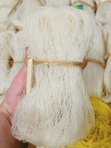 Bún gạo khô đặc sản Quảng ngãi bịch 250gr Bún khô thủ công sợi dai tươi ngon - Đặc sản Miền Trung Út Duyên