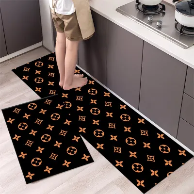 New Motif !! Keset Lantai 1 SET DAPAT 2 PCS KESET PREMIUM l Kitchen Floor Mat Anti Slip/Keset Dapur