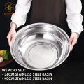 MINI Stainless Steel Home Sink Bathroom Laundry Deep Basin Planggana AVAILABLE SIZES 36CM | 34CM. 