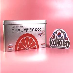 [Korea Eundan] 1000mg Neutralizing Vitamin C Tablets 300pcs in 1 Can