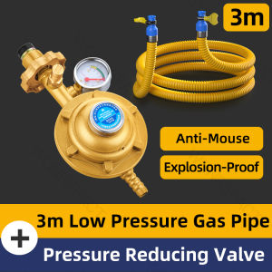Kitchen High Pressure Gas Pipe Stainless Steel Gas Hose Household Explosion-Proof Gas Hose Detachable Natural Gas Pipe