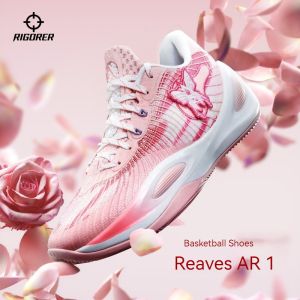 Rigorer Austin Reaves AR1 Basketball Shoes Valentines DAY Mens Professional Sports Shoes Anti-slip Breathable Mens Running Sneakers