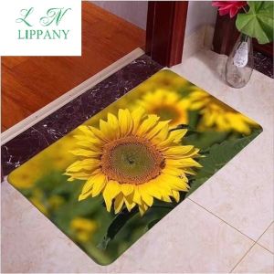 Thảm Lau Chân 3D Siêu Thấm Hút Thảm Lau Chân 3D Nỉ Đế Cao Su Chống Trơn Trượt Kích Thước 40x60cm