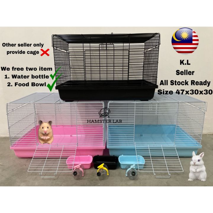 READY STOCK Hamster L size Cage Hamster House Hamster