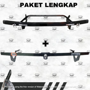 PAKET LENGKAP TANDUK DEPAN + TOWING BELAKANG BESI MOBIL LIVINA 2019-2023