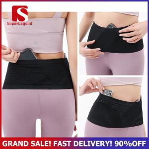 [Local Delivery]Seamless Pocket Jogging Bag Lightweight Invisible Running Belt Waist Pack Portable Elastic Breathable High-Capacity Sports Accessories