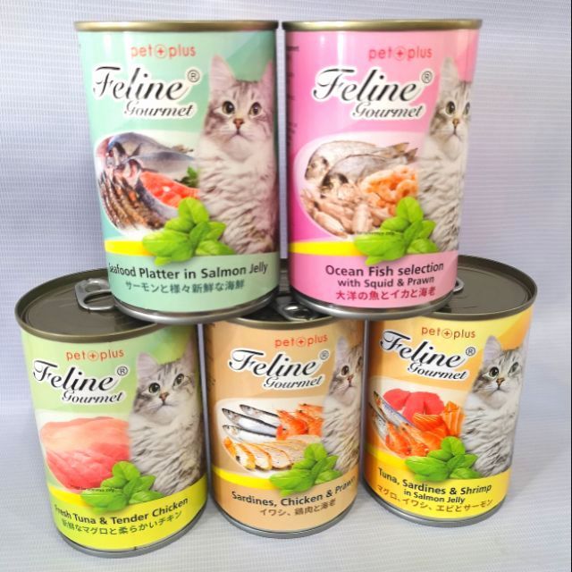 Petplus feline gourmet cat food 400g Lazada PH