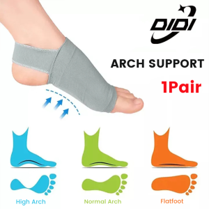 DIDI 1คู่ Arch Support Sleeves Plantar Fasciitis Heel Spurs สายคล้อง Foot Care Insoles