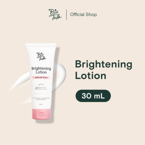 Biotalk Brightening Lotion 11 Hyaluronic Acid | No Added Fragrance Sensitive Skin Friendly | Lotion Mencerahkan Pencerah Kulit Melembapkan Kulit Halus