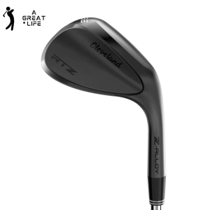 2025 Cleveland RTZ Golf Wedges Men/Women Pitching Wedge (PW) Gap Wedge (GW) Sand Wedge (SW) Lob Wedge (LW) - 48°/50°/52°/54°/56°/58°/60° - Black/Silver with Dynamic Gold S200 Shaft