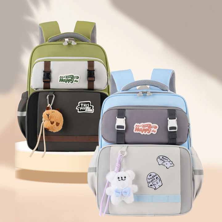 Balo học sinh tiểu học cho bé từ lớp 1 đến 3 vải oxford cao cấp lót đệm ...