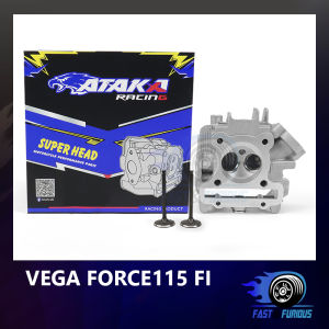 ATAKA Racing 2 Valve Cylinder Head For Vega Force 115 FI Mio Soul 115 /Fino(26/30MM 27/31MM)Cylinder Head