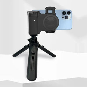 Phone Grip Handheld Selfie Booster Hand grip with Bluetooth Remote Control Phone Shutter for Mobile Phone