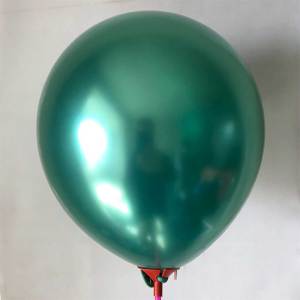 Glossy Balloon 1PC 10/12inch New Glossy Hot Pink Metal Pearl Latex Balloons Rose Gold Thick Chrome Metallic Balloon Decoration Birthday Party