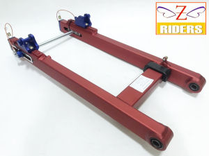 สวิงอาร์ม Wave 110i แบบกล่อง ยึด 2 นิ้ว ปรับได้ 6 ระดับ MR5910 สีแดง