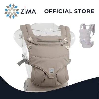 Zima NON MESH GRAY Ergonomic Baby Carrier for Newborns-Toddlers (3.5-20kg)