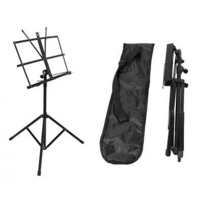 Folding Music Stand Tripod Music score Stands with Holder Height Adjustable with Carrying Bag