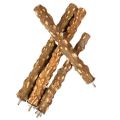 [SG STOCK] Parrot prickly ash wood stand pole claw sharpening stick branch stand stick. 