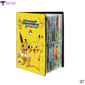 Teabelle 240PCS Game Card Collection Holder Pokemon Cards Album Book Cartoon Anime Collection Folder Kid Cool Toy Gift