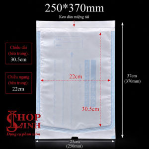 (Hộp 200cái) SIZE LỚN Túi đựng dụng cụ đóng gói vận chuyển Túi nha khoa Túi ép nhiệt có keo dán sẵn Duy Linh Shop…